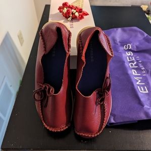 Empress Classics, Red, Leather, Size 7/Eu 38